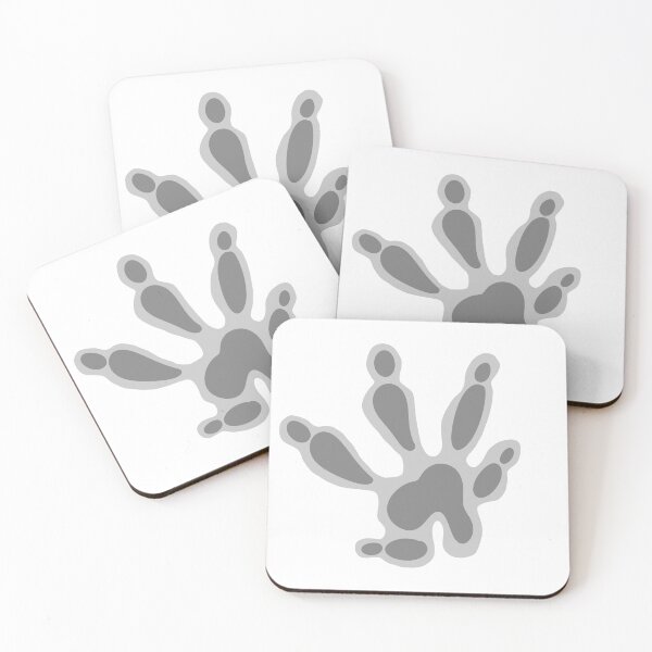 Item preview, Rat paw print (gray) designed and sold by loulou-artifex.