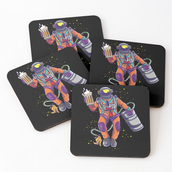 Artikelvorschau, Astronaut Bier Party Bierfass Weltall entworfen und verkauft von MooonTees.
