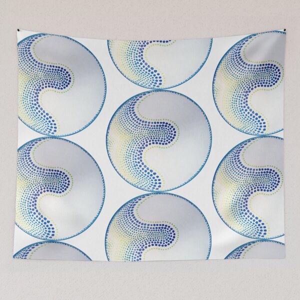 Item preview, dotty-blue designed and sold by jhojho.