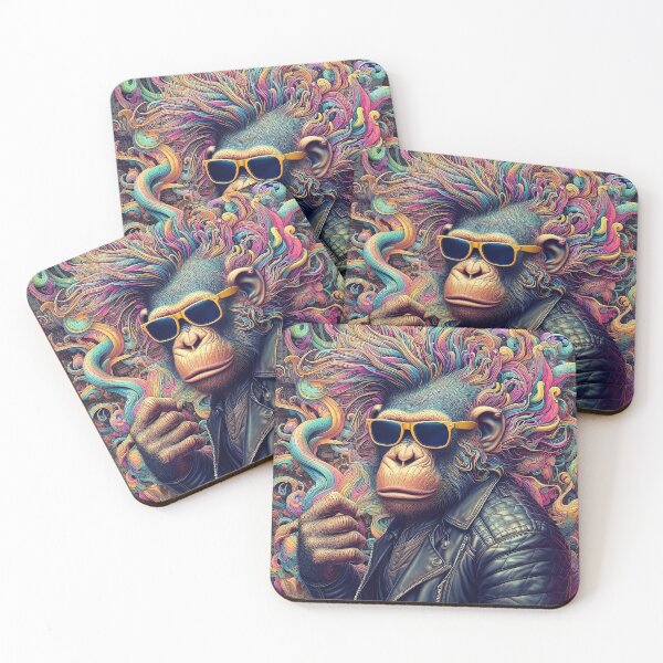 Item preview, Chimp Chromatic Symphony designed and sold by Daniel Dudgeon.
