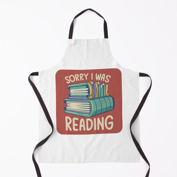 Item preview, Sorry i reading, I was reading - library and books, bookworm designed and sold by desinganddecor.
