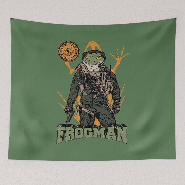 Item preview, Frogman Special Task Force designed and sold by unfamouzzz.
