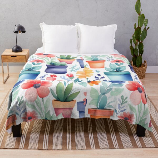 Item preview, Watercolor flower painting nature designed and sold by Hilmanku.