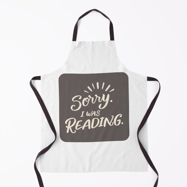 Item preview, Sorry i reading, I was reading - library and books, bookworm designed and sold by desinganddecor.