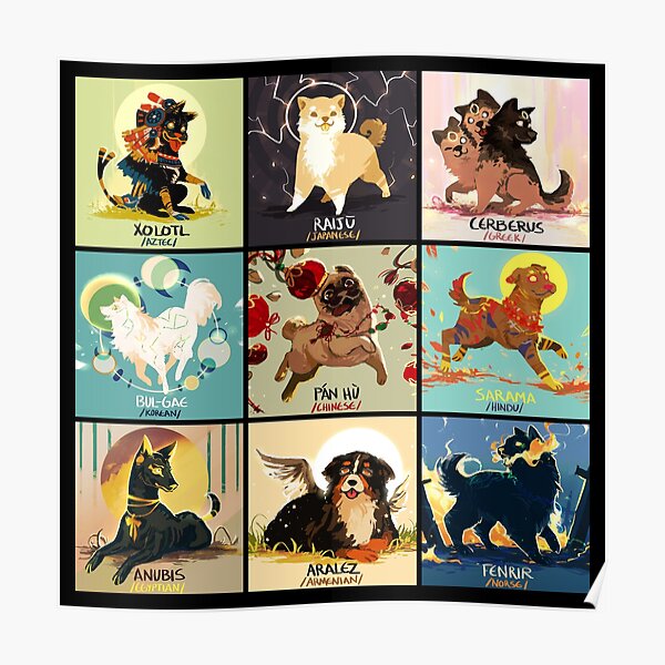 Mythos doggos # 1 Poster