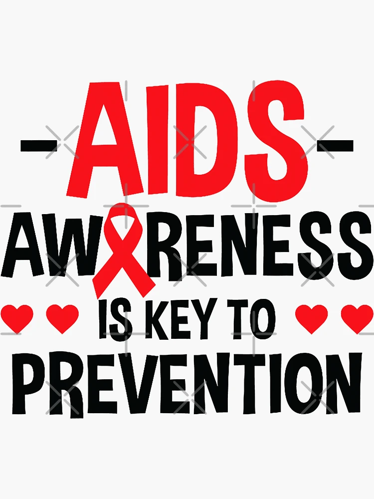 Aids Awareness Promo and Sticker Set outlets Rare