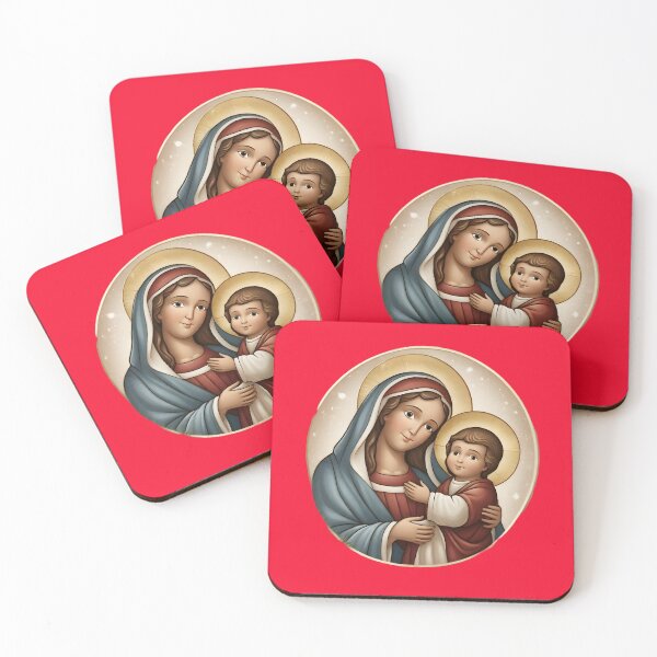 Item preview, Jesus and Mary happy Christmas designed and sold by BandM Jos-Wilias.