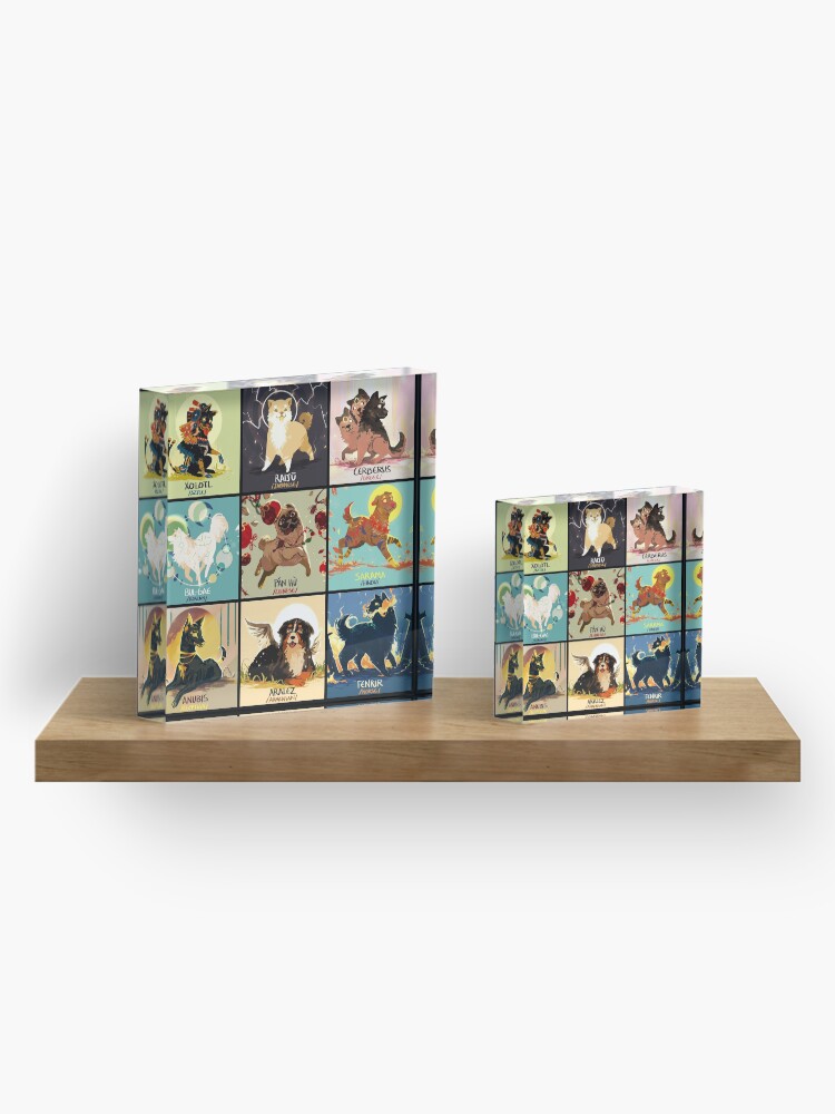 Alternate view of Mytho doggos #1 Acrylic Block