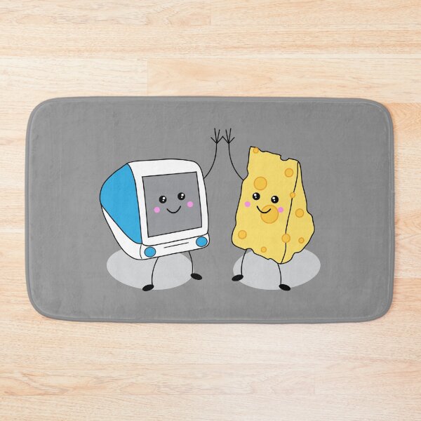 Item preview, Funny Mac and Cheese Retro Computer designed and sold by HotHibiscus.