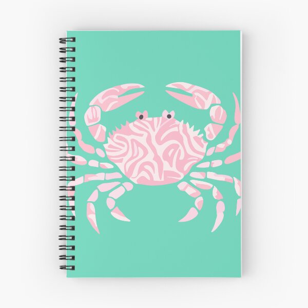 Aperçu de l'œuvre Mignon crabe rose preppy créée et vendue par BrightTide.