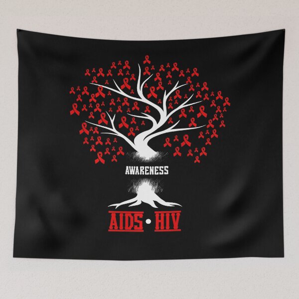 Artikelvorschau, AIDS-Aufklärungsmonat Red Ribbon Tree HIV Dezember entworfen und verkauft von EagmianPheolea.