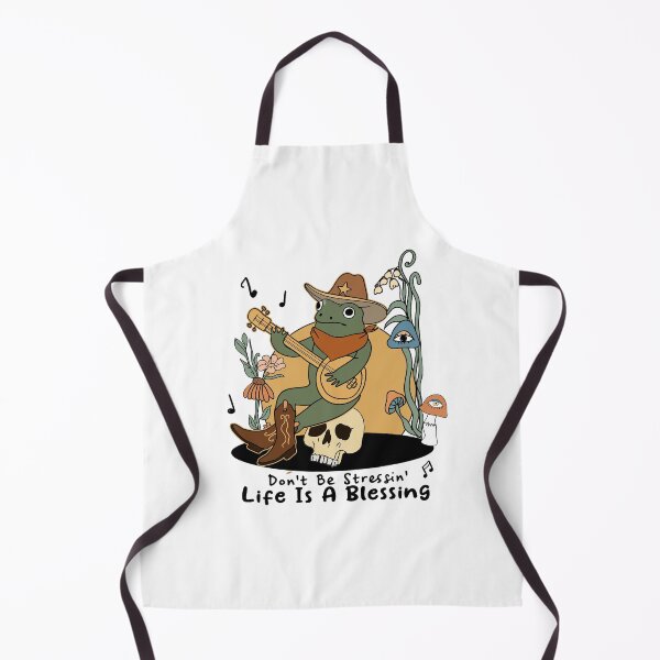 Item preview, Banjo Frog - Don't Be Stressing Life Is A Blessing designed and sold by DigitalByEb.