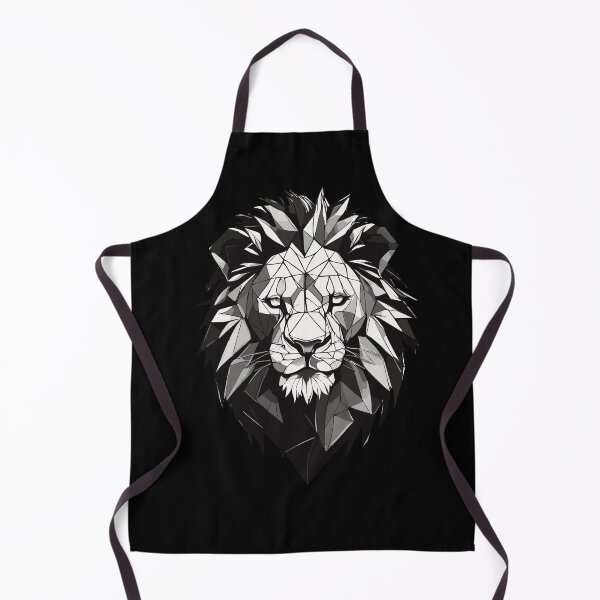 Item preview, geometric lion designed and sold by YolaShopOnline.