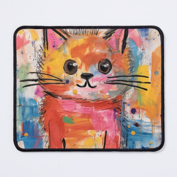 Item preview, Сhild's drawing of a cat designed and sold by andrei-v2k.