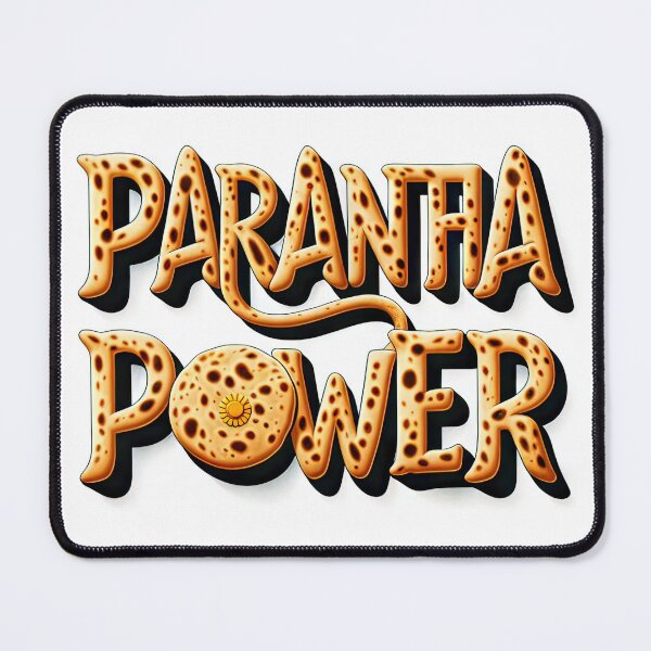Item preview, Parantha Power - Funny Desi Punjabi Indian gift designed and sold by MagicStrawberry.