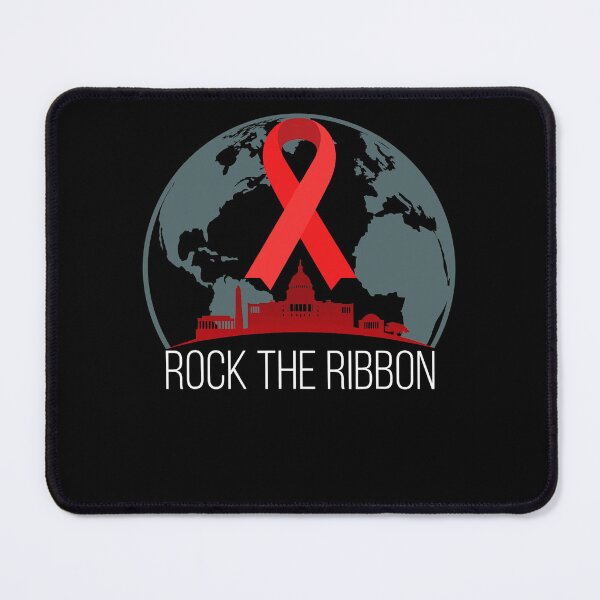 Item preview, AIDS Awareness Rock The Ribbon Washington DC designed and sold by EagmianPheolea.