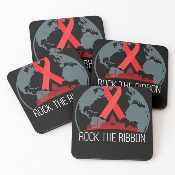 Item preview, AIDS Awareness Rock The Ribbon Washington DC designed and sold by EagmianPheolea.