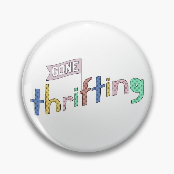 Item preview, Gone Thrifting Online Seller Colorful Merch designed and sold by wugnia.