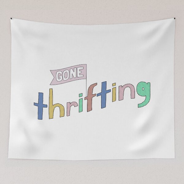 Item preview, Gone Thrifting Online Seller Colorful Merch designed and sold by wugnia.