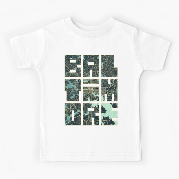 Item preview, Baltimore City Map of Maryland, USA - Summer designed and sold by deMAP.