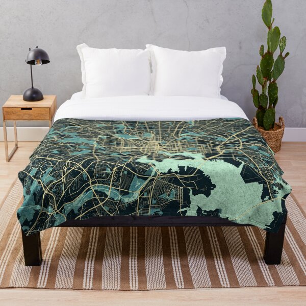 Item preview, Baltimore City Map of Maryland, USA - Summer designed and sold by deMAP.