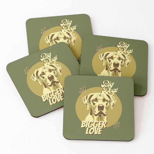 Item preview, Dog Great Dane - Big Dogs Collection (Olive) - TORODU designed and sold by torodu.