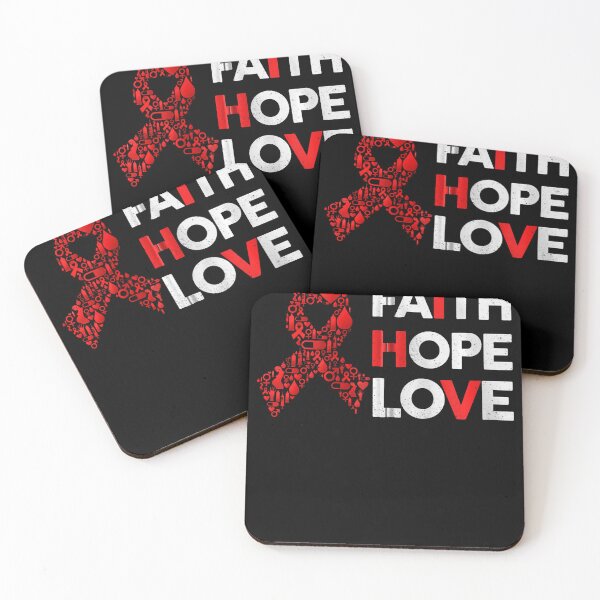 Item preview, AIDS Awareness Shirt Faith Hope Love HIVAIDS Awareness Zip Hoodie designed and sold by EagmianPheolea.