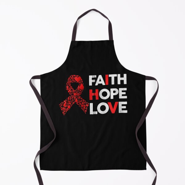 Item preview, AIDS Awareness Shirt Faith Hope Love HIVAIDS Awareness Zip Hoodie designed and sold by EagmianPheolea.