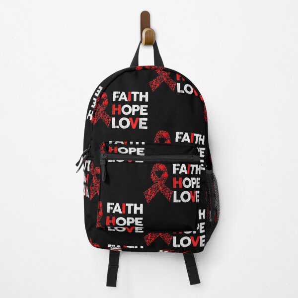 Item preview, AIDS Awareness Shirt Faith Hope Love HIVAIDS Awareness Zip Hoodie designed and sold by EagmianPheolea.