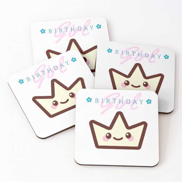 Item preview, Birthday girl cute kawaii crown designed and sold by Shadyfruit.