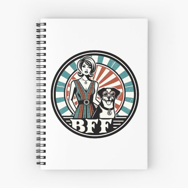 Item preview, BFF Best Friend Forever! dog and girl designed and sold by Arthoughts.