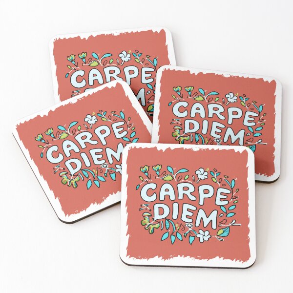 Item preview, Carpe Diem Red Box with Flowers designed and sold by LittleHappies.