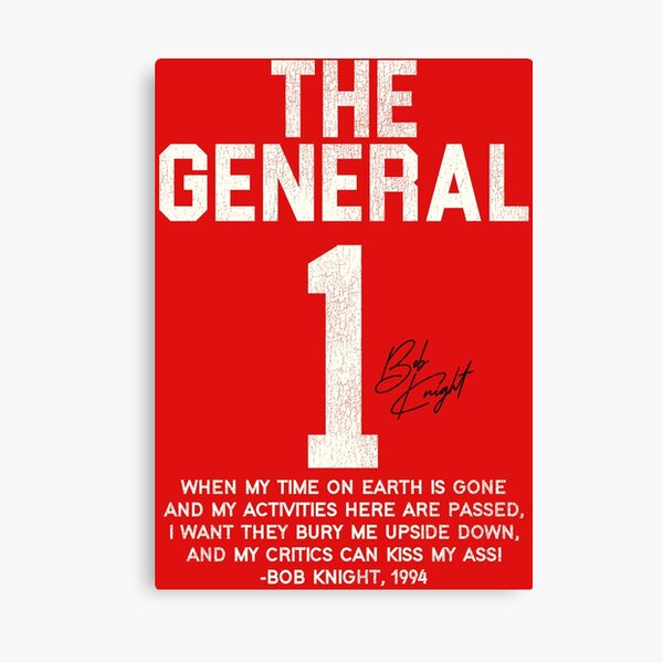Item preview, The General Jersey / Bobby Knight Quote #1 designed and sold by ourkid.