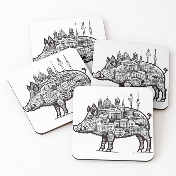 Item preview, Berlin Wild Boar designed and sold by Animalandscapes Inc..