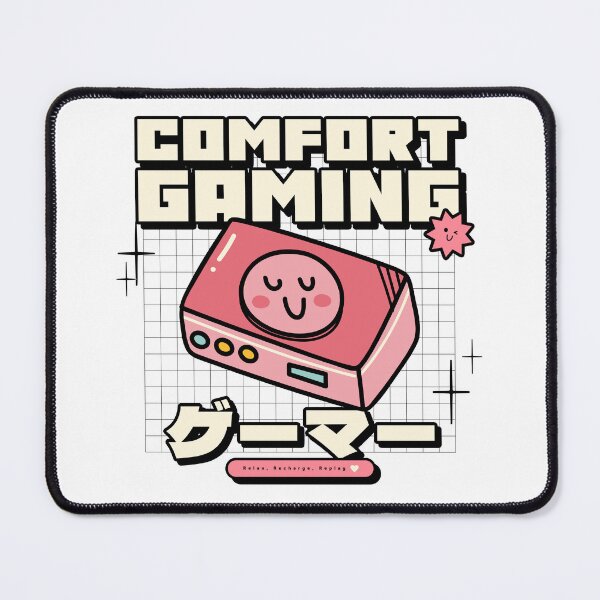 Item preview, Pink Comfort Gaming Cozy Gamer Japanese Design designed and sold by ElLocoMus.
