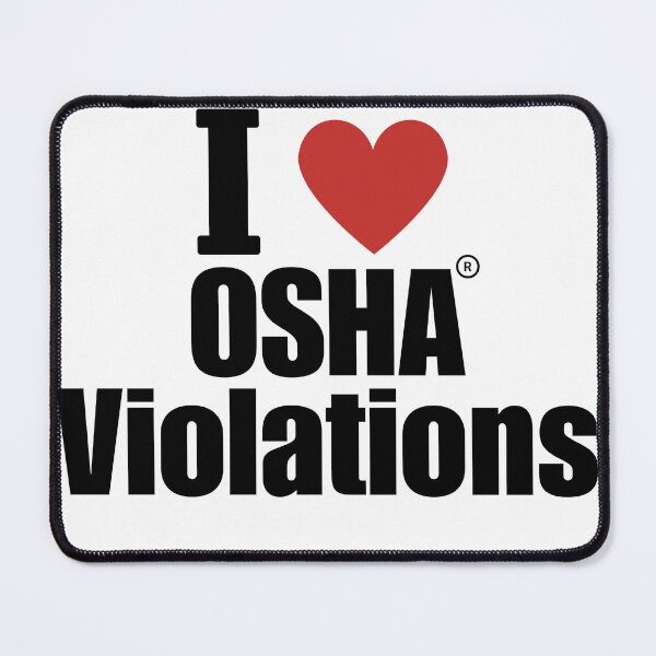 Item preview, I Love OSHA violations funny graphic designed and sold by PeytonzPrintz.