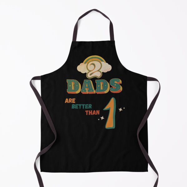 Item preview, 2 Dads Are Better Than One Gay Parents Funny Gifts designed and sold by Dog Terrier Lovers.