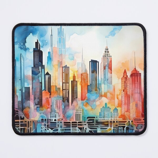 Item preview, "Technicolor Towers" - Rainbow Realty designed and sold by edge-studios.