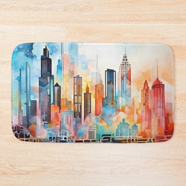 Item preview, "Technicolor Towers" - Rainbow Realty designed and sold by edge-studios.