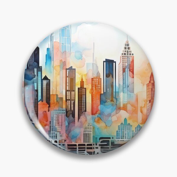 Item preview, "Technicolor Towers" - Rainbow Realty designed and sold by edge-studios.