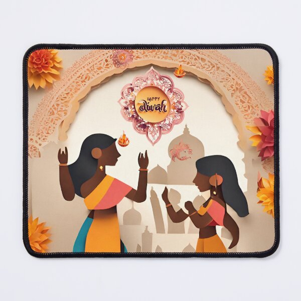 Item preview, Time to celebrate "The Festival of Lights",Happy "Deepawali" (Diwali)  designed and sold by Oorviart.
