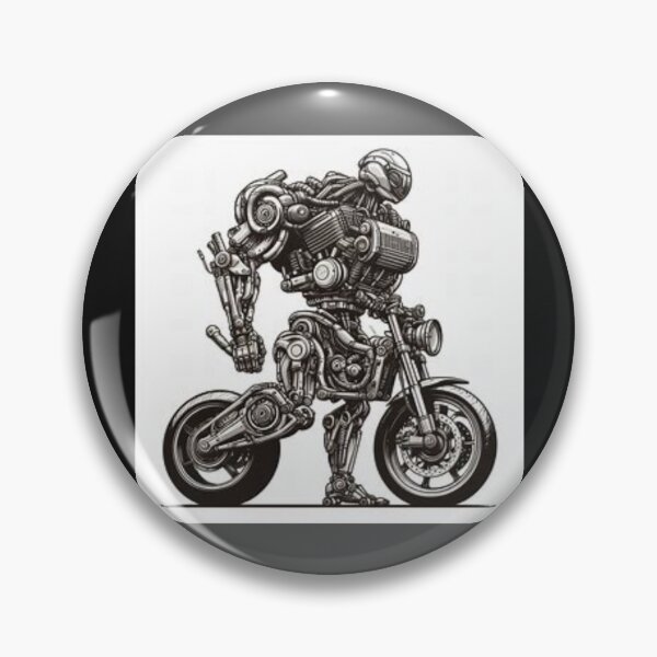 Item preview, Nu Prime Biker Robot designed and sold by JadenFA.