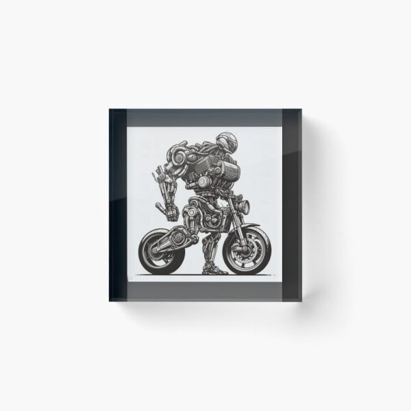 Item preview, Nu Prime Biker Robot designed and sold by JadenFA.