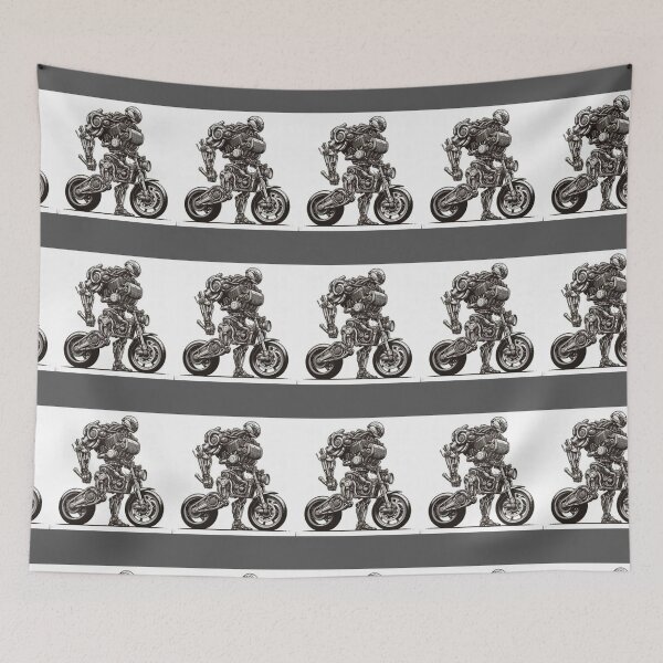 Item preview, Nu Prime Biker Robot designed and sold by JadenFA.