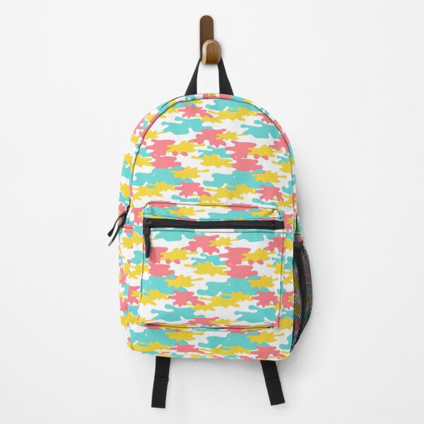 Item preview, Pink, Blue, Yellow and White Camouflage designed and sold by Ink Rebellion.