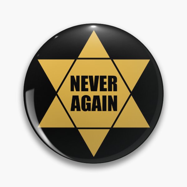 Item preview, Yellow Star Never Again Gilad Erdan - I Stand With Israel designed and sold by Aide.