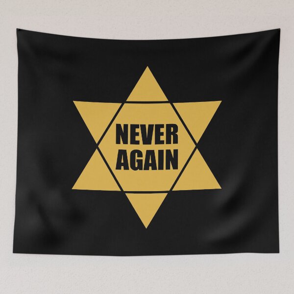 Item preview, Yellow Star Never Again Gilad Erdan - I Stand With Israel designed and sold by Aide.