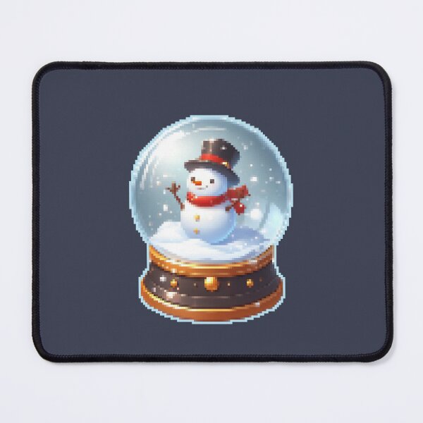 Item preview, Glass snowball pixelart designed and sold by guillesalasg.