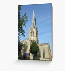 The Crooked Spire Greeting Card