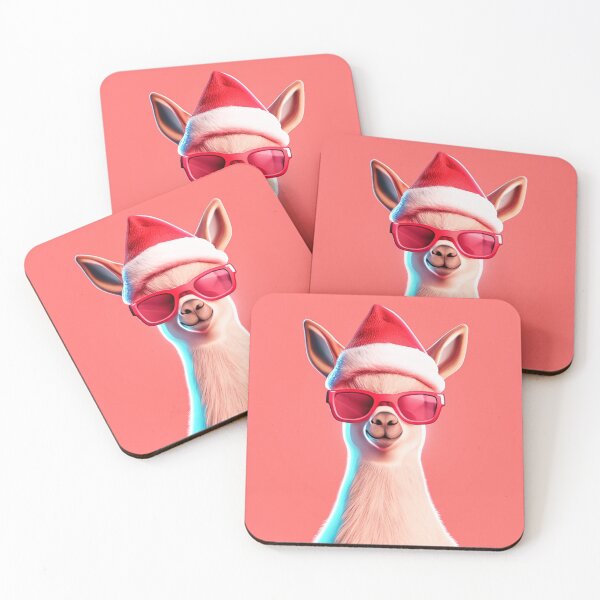 Item preview, Festive Llama: A Japanese Touch at Christmas designed and sold by sachirb.